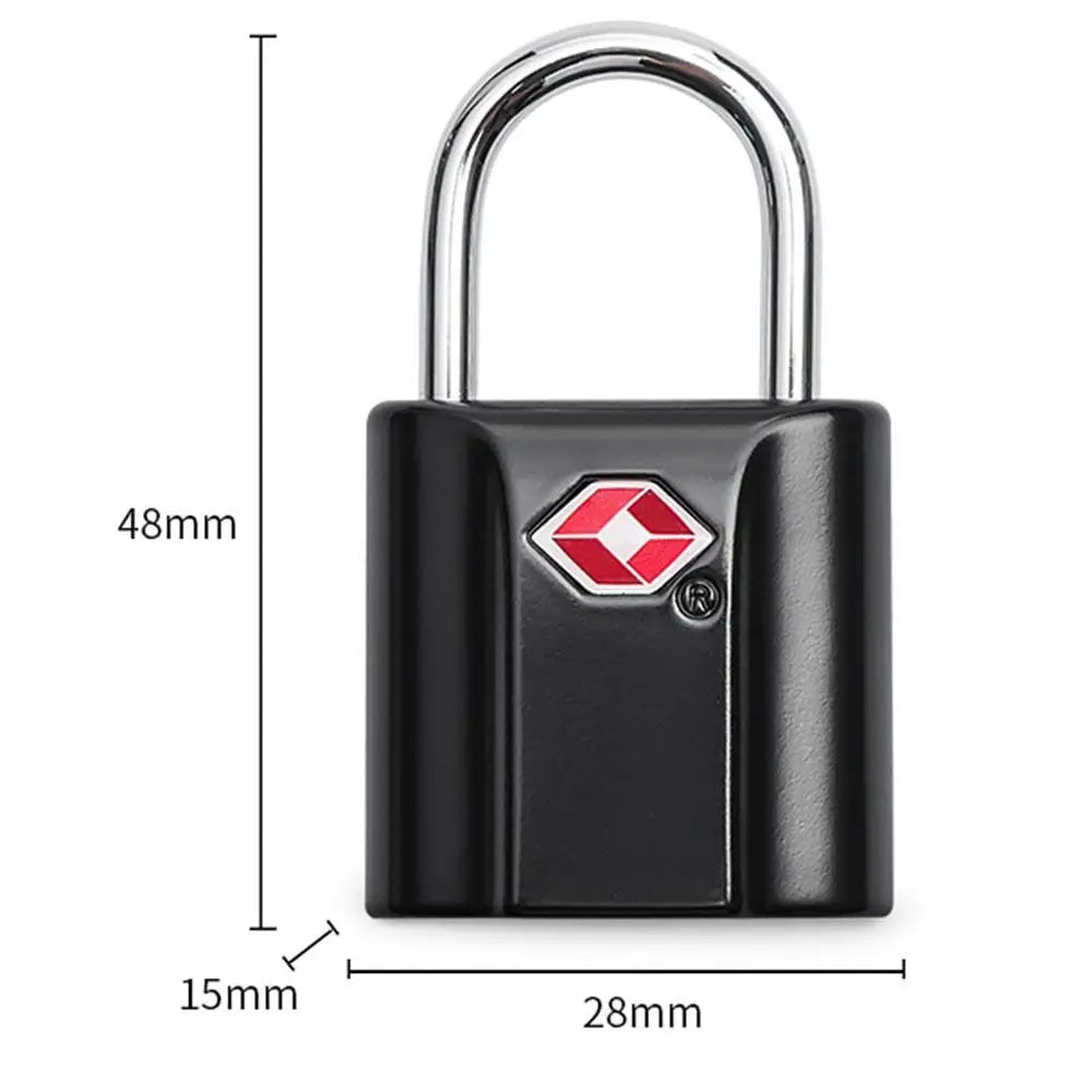 TSA Customs Lock Security Lock Suitcase Luggage Lock Cupboard Cabinet Locker Padlock Travel Bag Lock Home Improvement